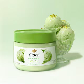 Dove Ice Cream Parlour Body Scrub - Pistachio Gelato