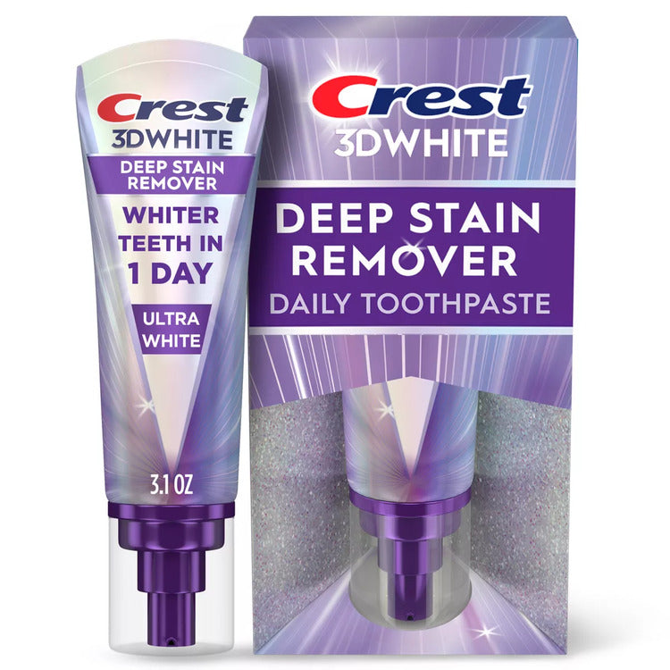 Crest 3D White Deep Stain Remover toothpaste