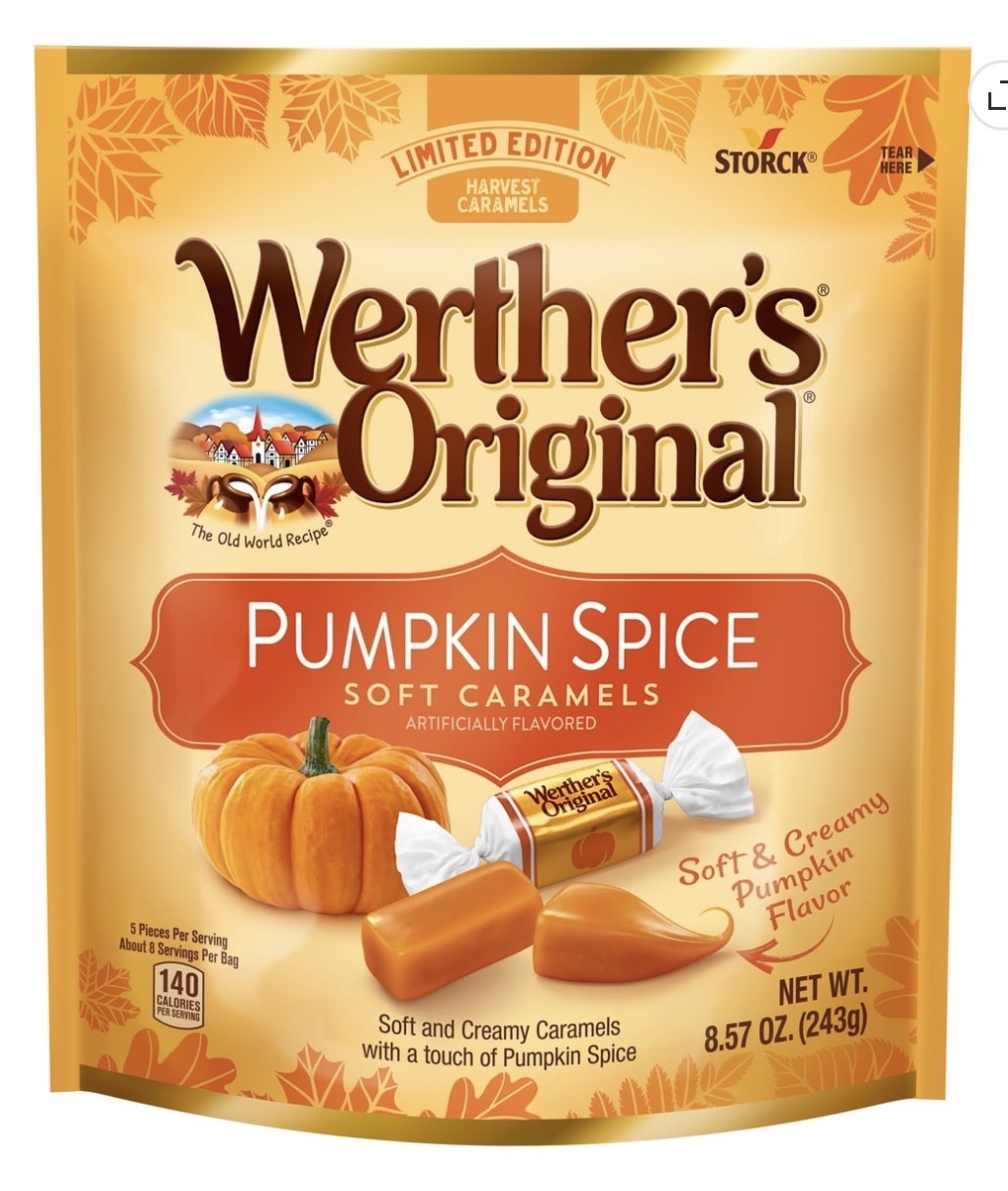 Werther’s Originals Harvest Caramels - Pumpkin Spice
