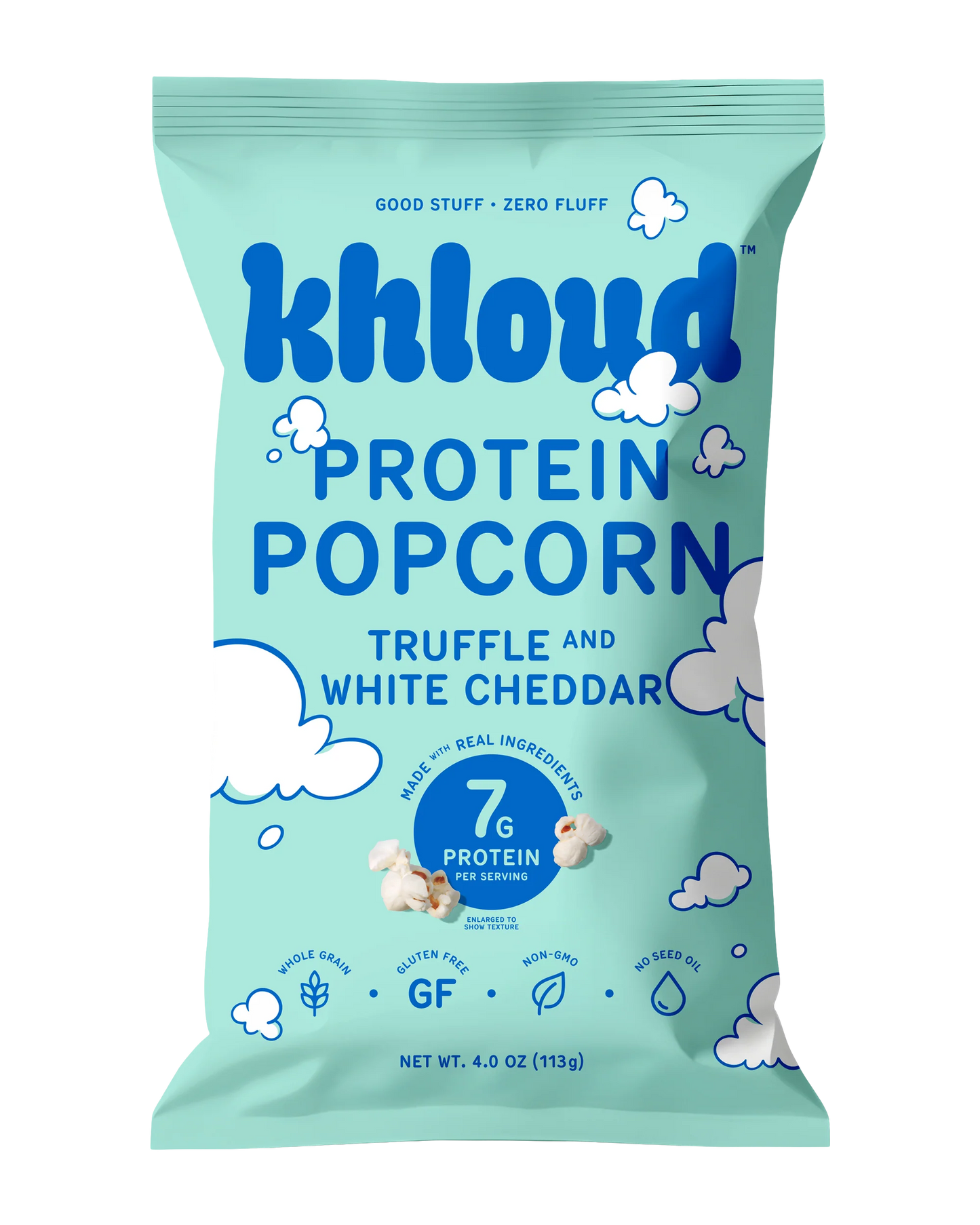 Khloud Protein Popcorn - Truffle & White Cheddar
