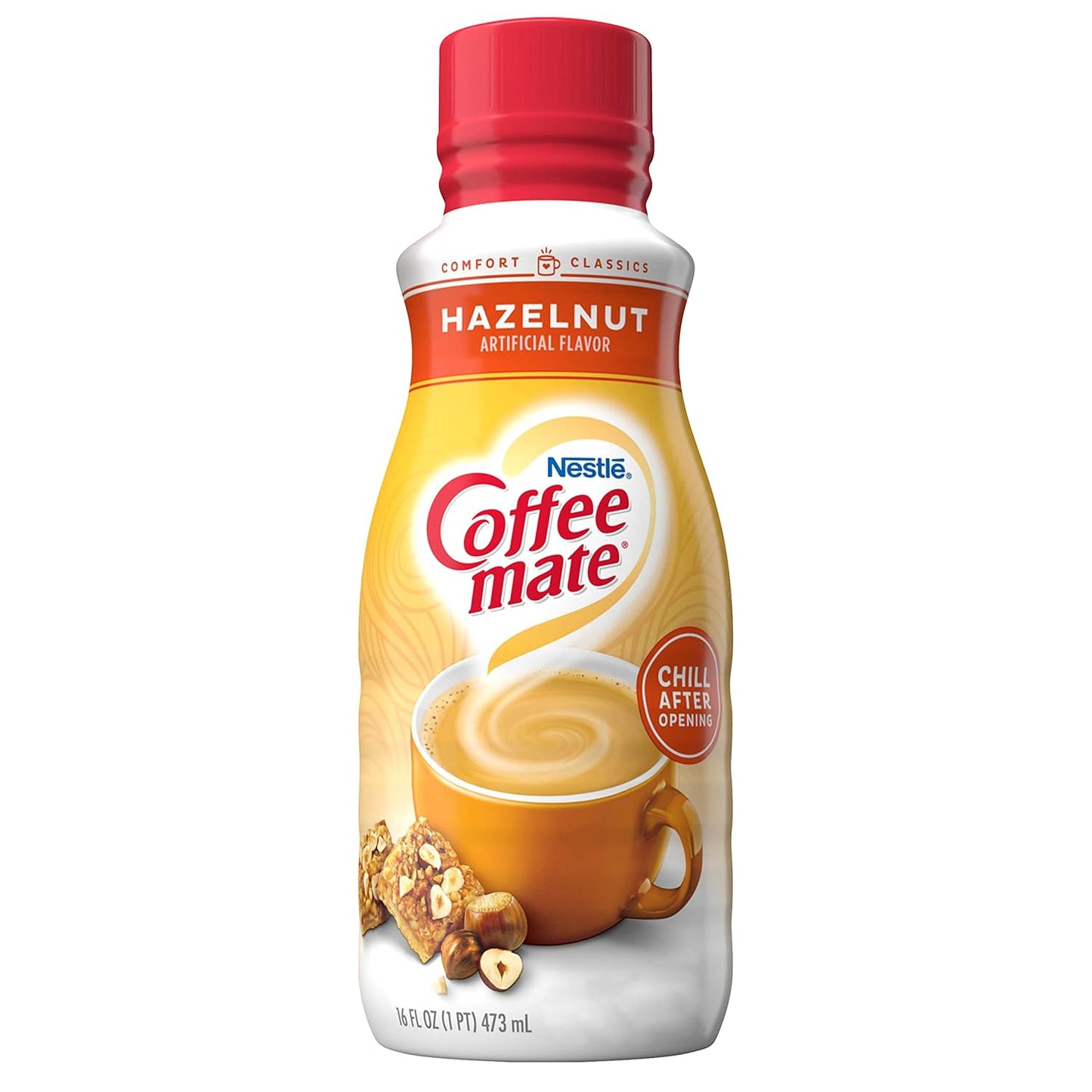 Coffee Mate Liquid Coffee Creamer (473ml) - Hazelnut