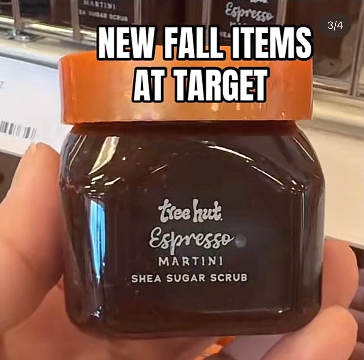 Tree Hut Mini Body Scrub - Espresso Martini