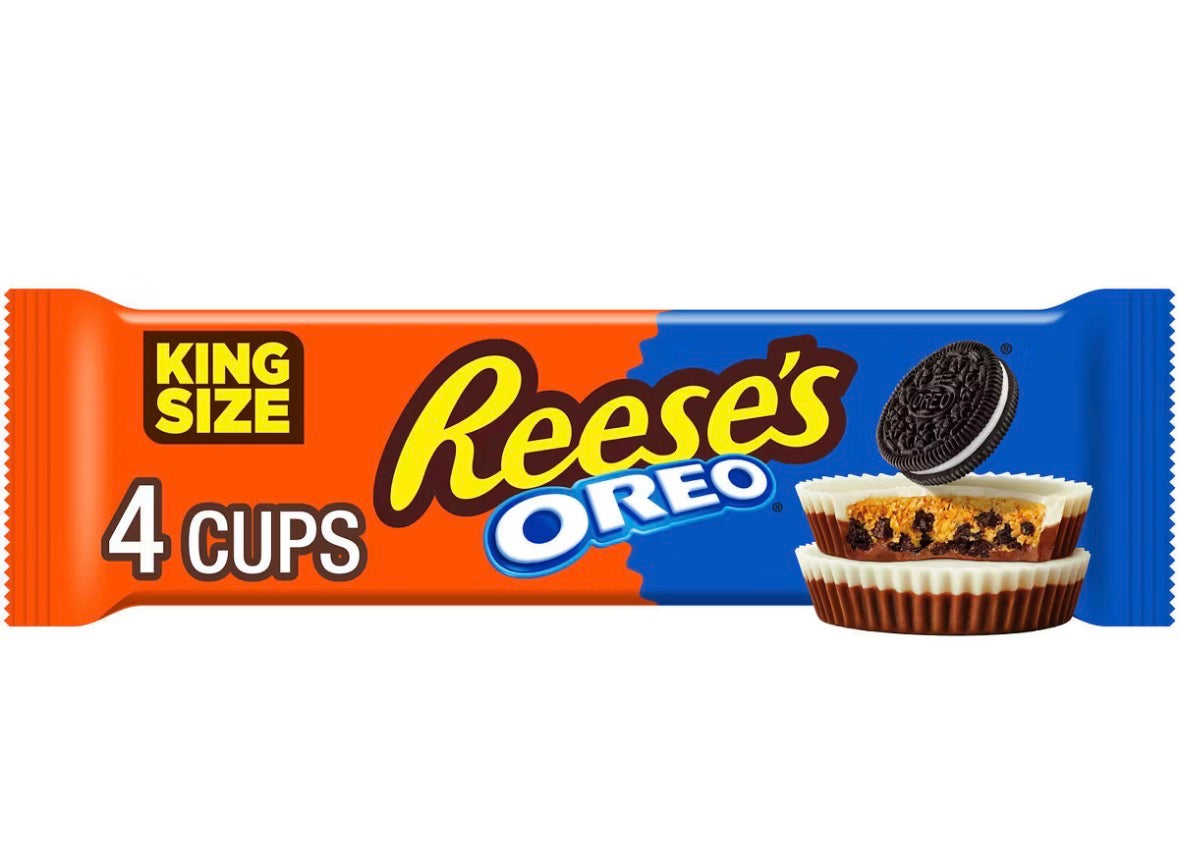 Reese’s Oreo Peanut Butter Cups KING SIZE (X4)