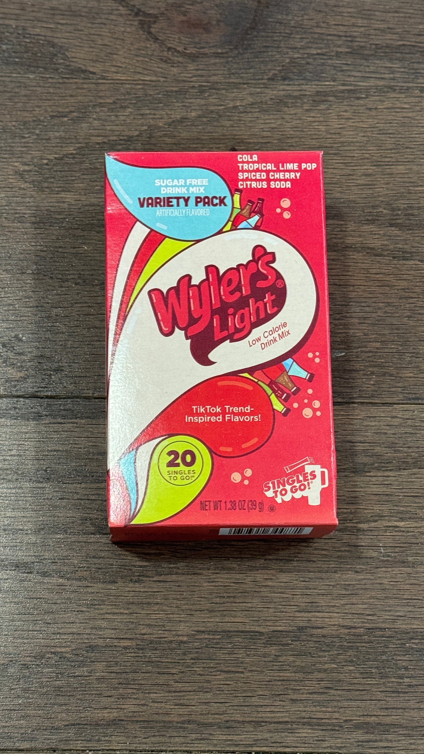 Wyler’s Light Drink Mix Sachet 20ct - Variety