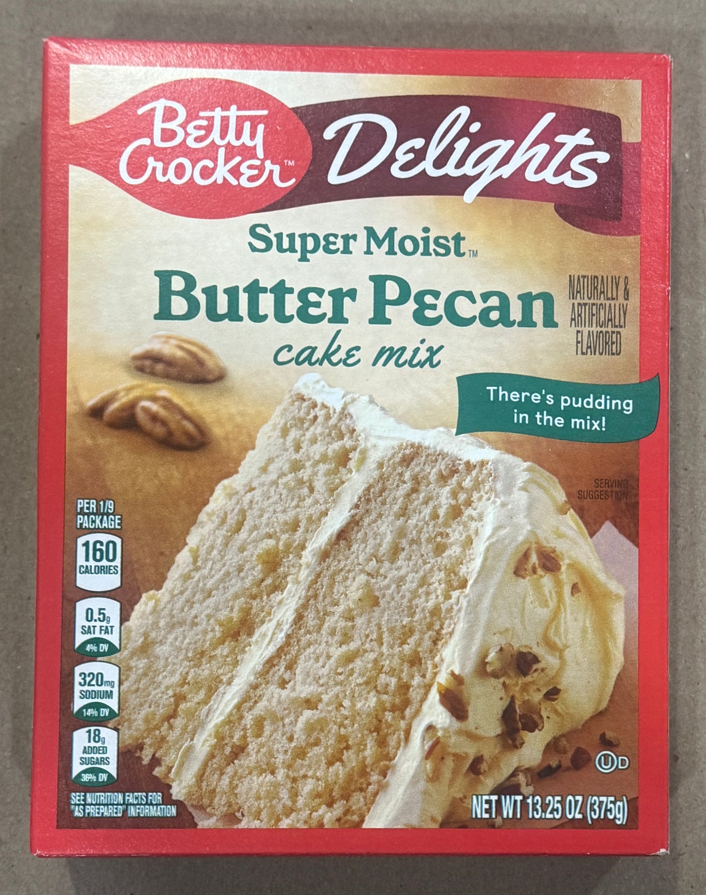 Betty Crocker Cake Mix - Butter Pecan
