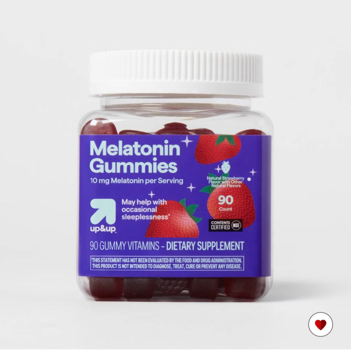 Up & Up Sleep Support 10mg Gummies - 90ct