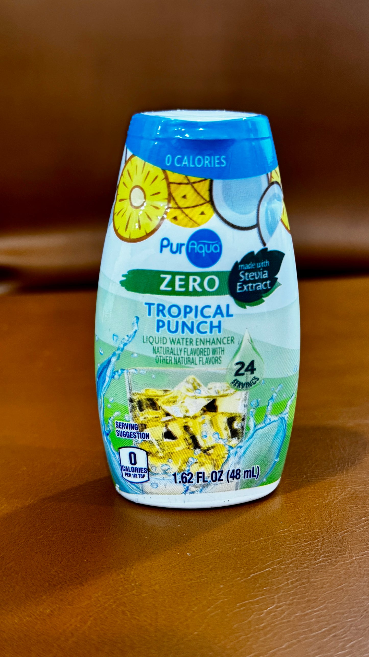 PurAqua ZERO SUGAR Tropical Punch Liquid Enhancer - 24servings