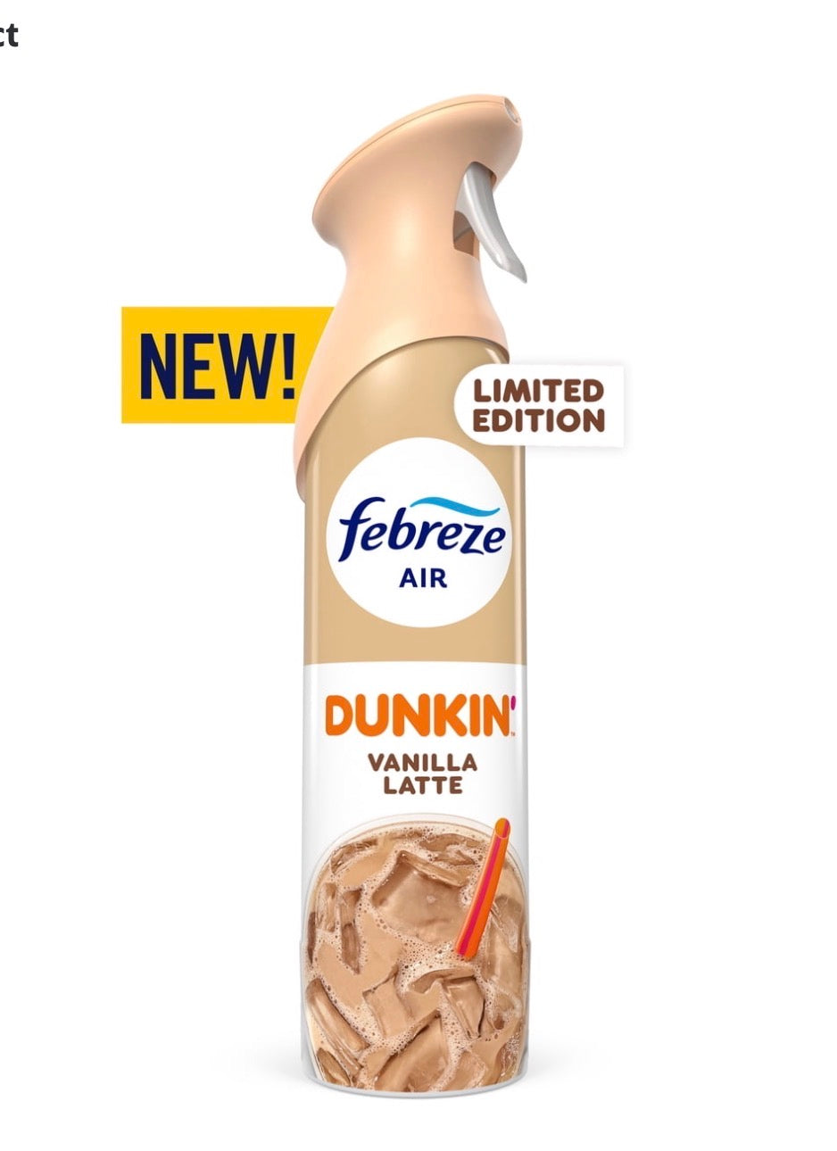 Febreeze Dunkin’ Vanilla Latte Room Spray