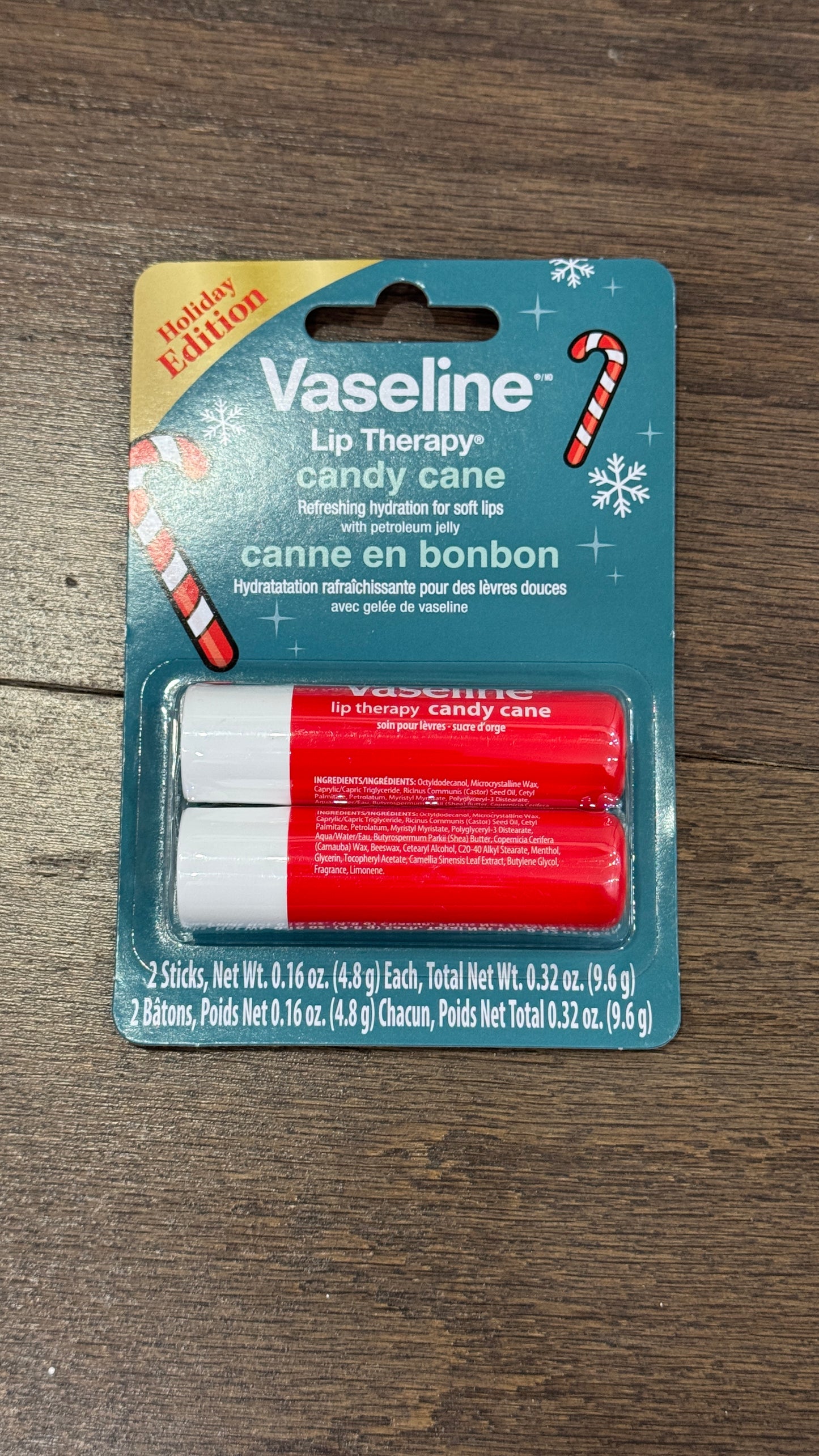 Vaseline Holiday Lip Balm Sticks (Various)
