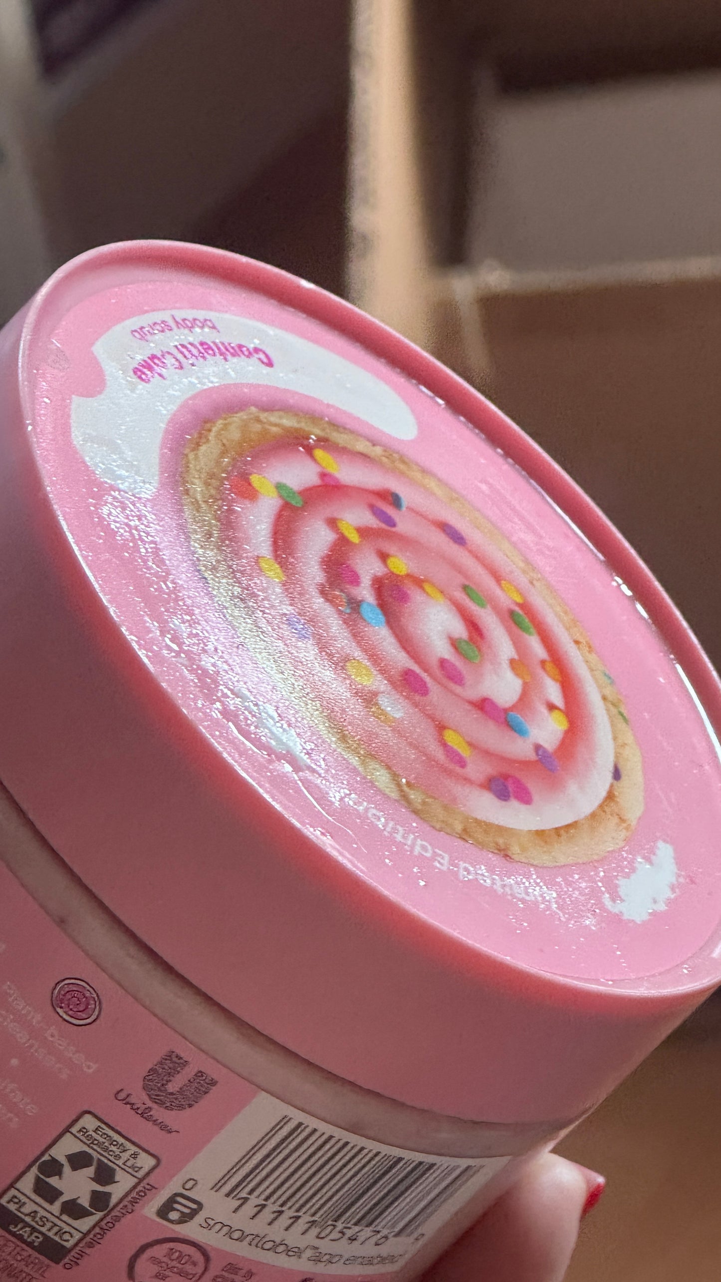 Dove Crumbl Confetti Cake Body Scrub (Leaked)