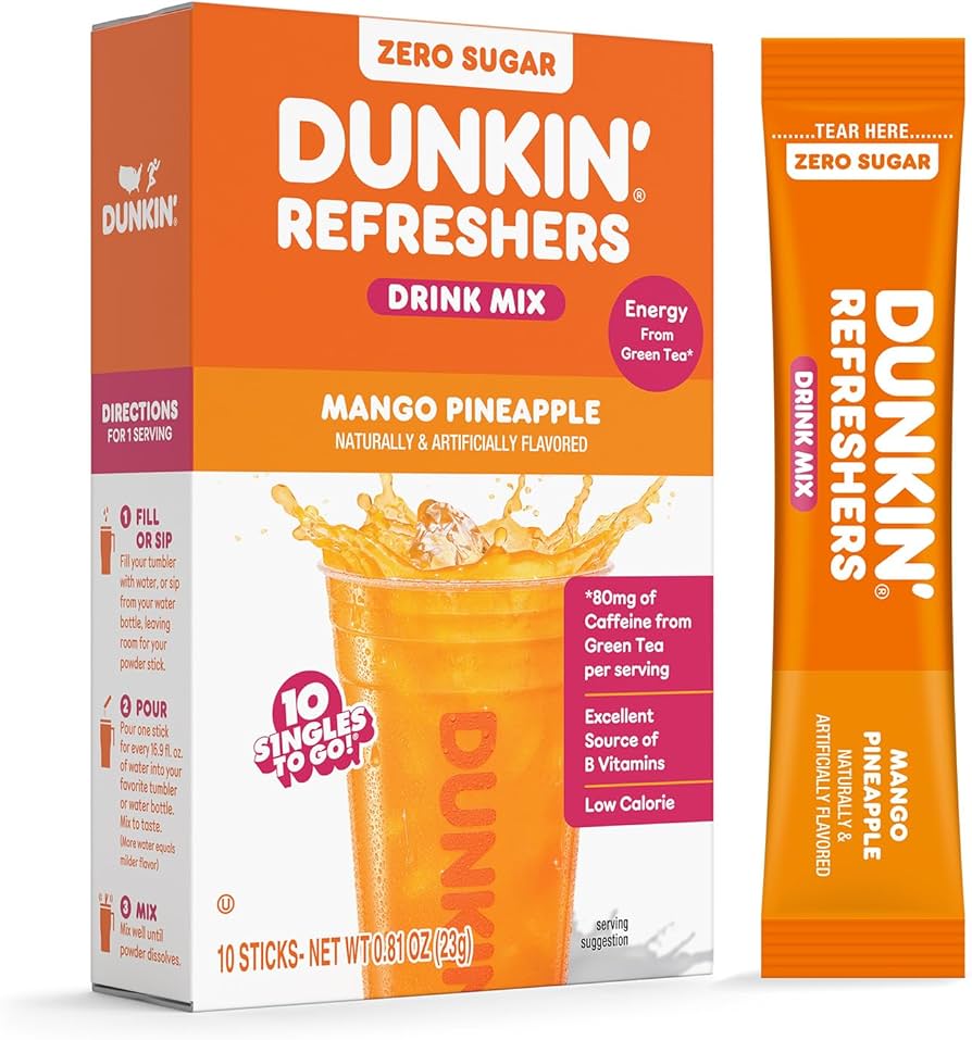 Dunkin’ Refreshers Singles 10ct - Mango Pineapple
