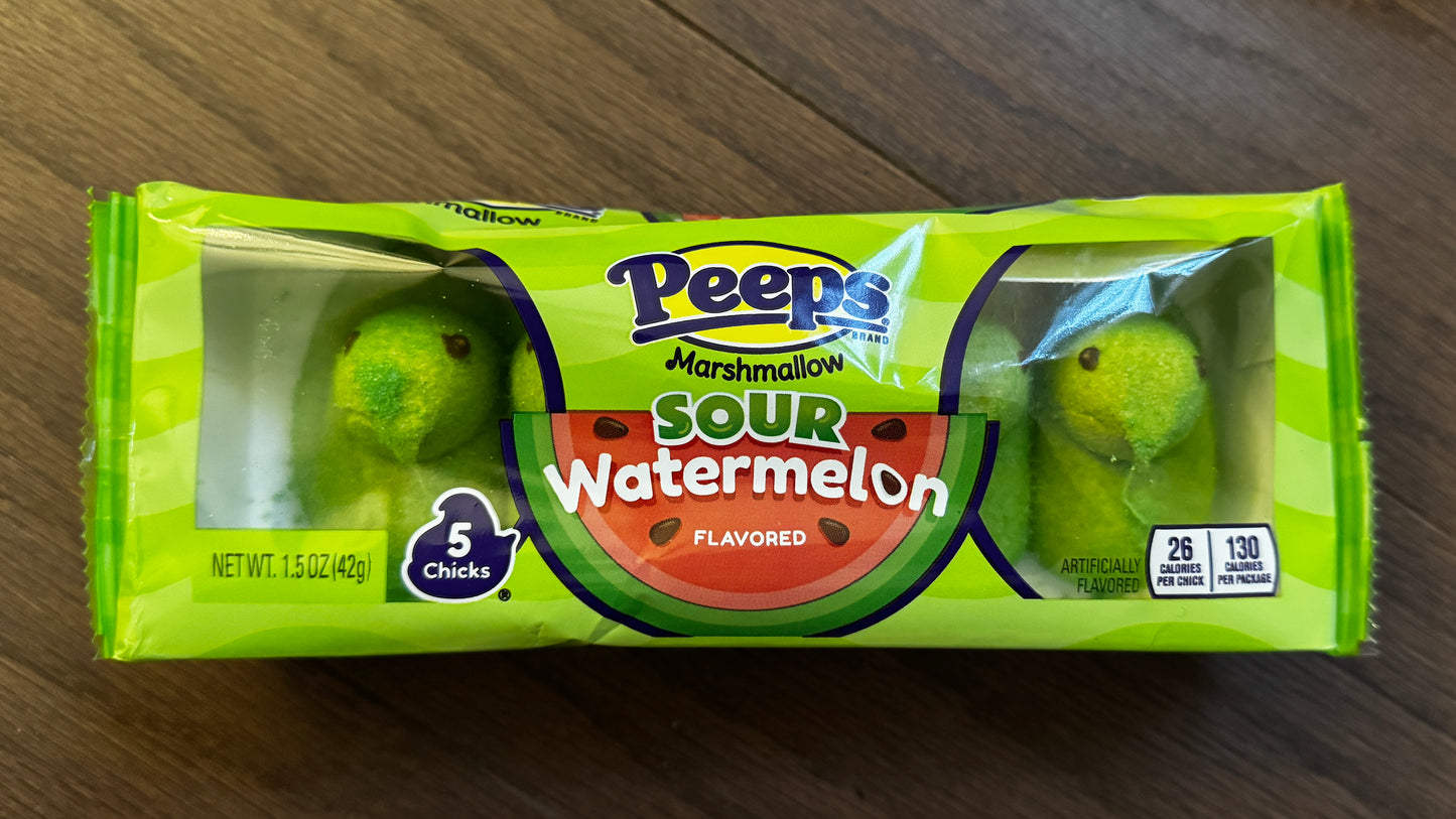 Peeps Marshmallow Chicks - Sour Watermelon