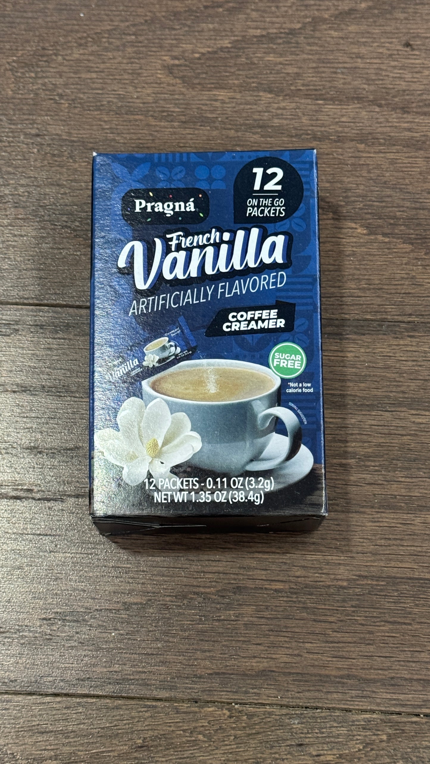 Creamer on-the-go packets