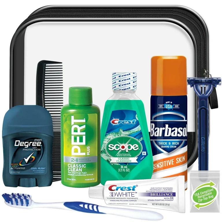 Walmart Mens Getaway Mini Toiletries Sets