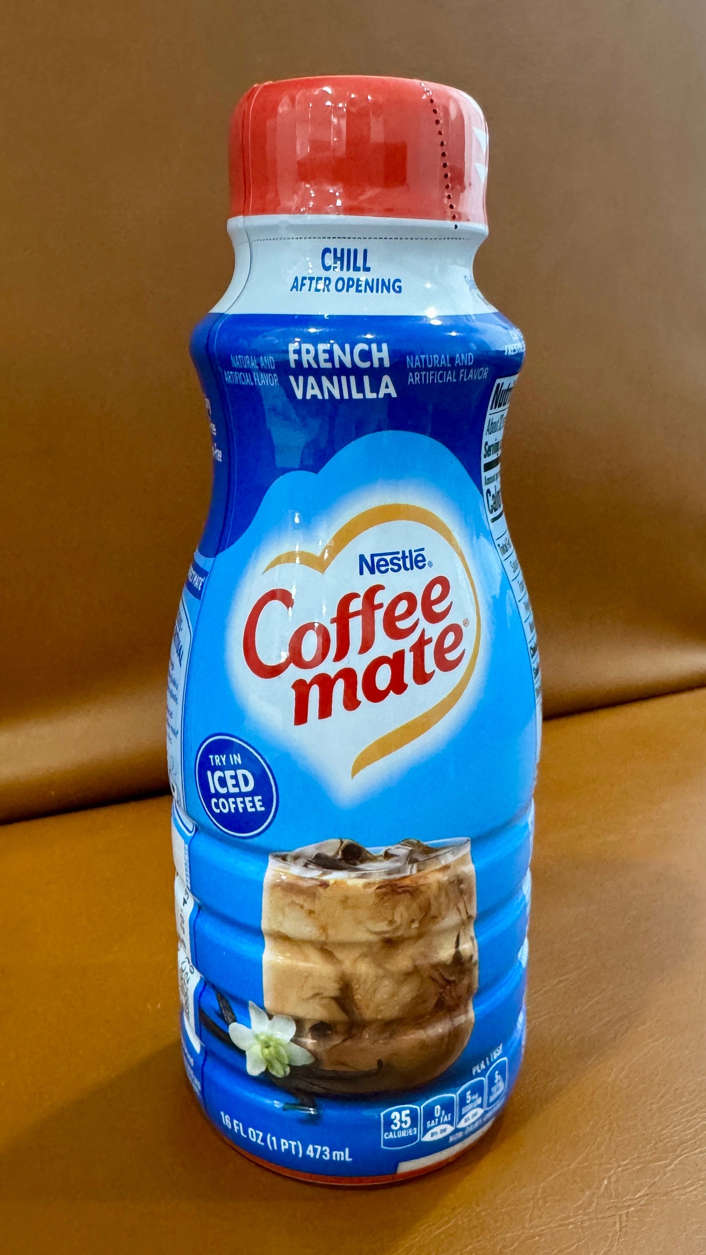 Coffee Mate Liquid Coffee Creamer (473ml) - French Vanilla