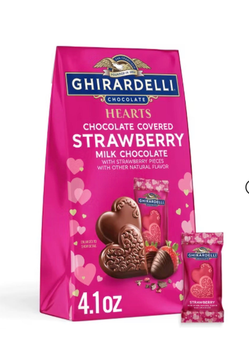 Ghirardelli - Chocolate Covered Strawberry (Milk Choc)