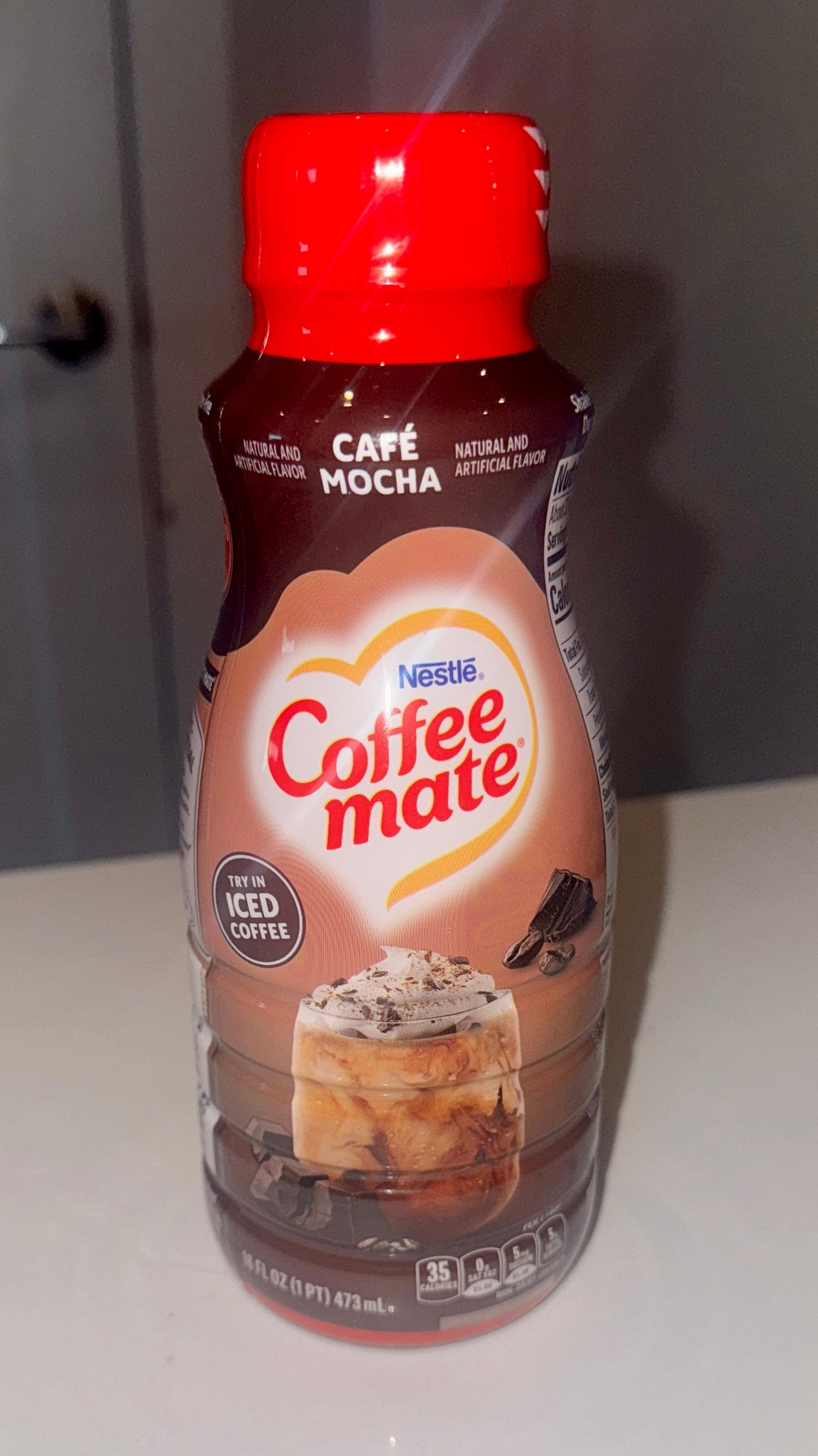 Coffee Mate Liquid Coffee Creamer (473ml) - Cafe Mocha