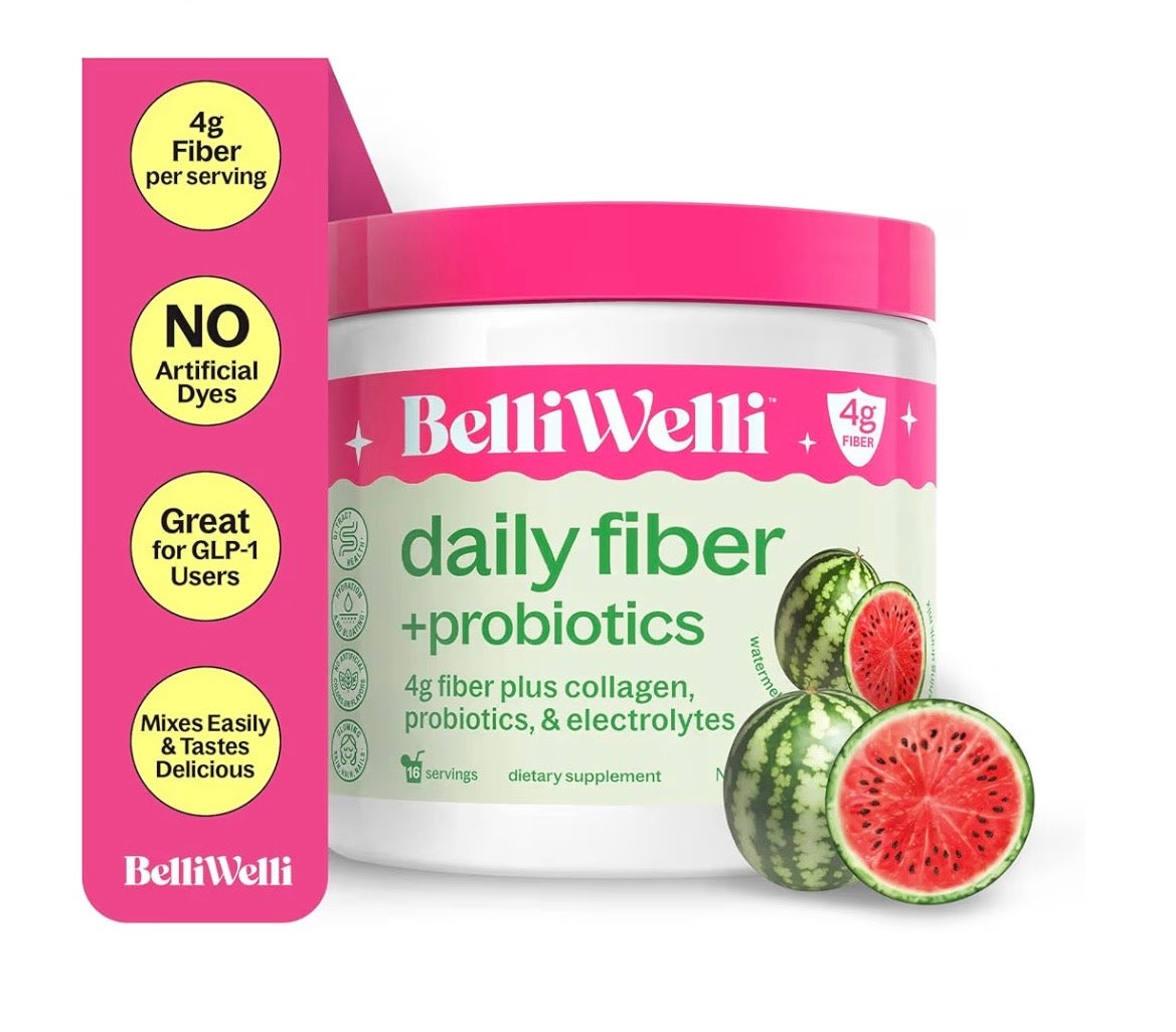 BelliWelli Daily Fibre +Probiotics Pot