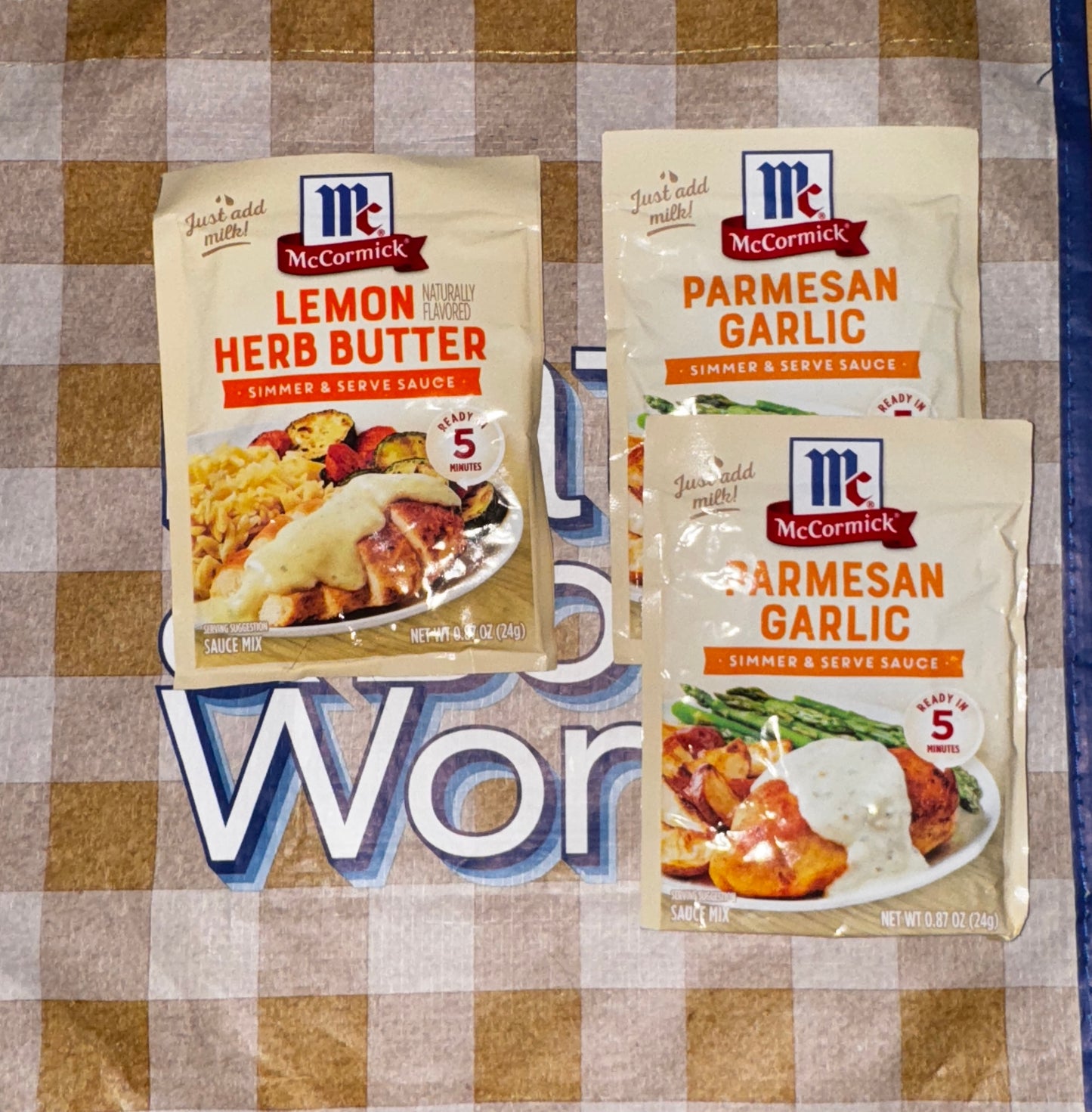 McCormick Sauce Sachet