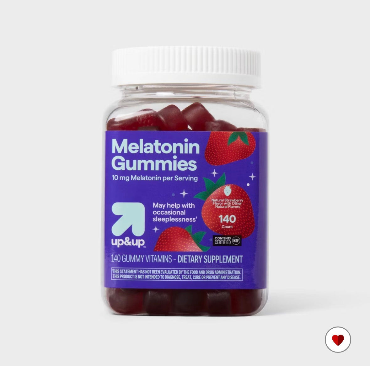 Up & Up Melatonin 10mg Gummies