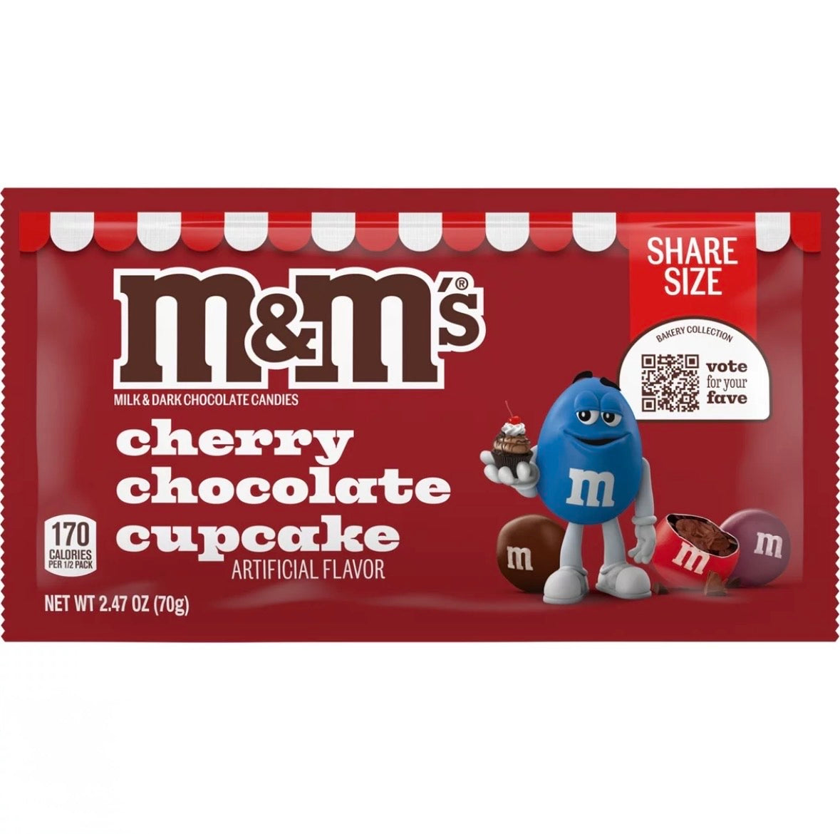 M&M Bakery Collection - Cherry Chocolate Cupcake