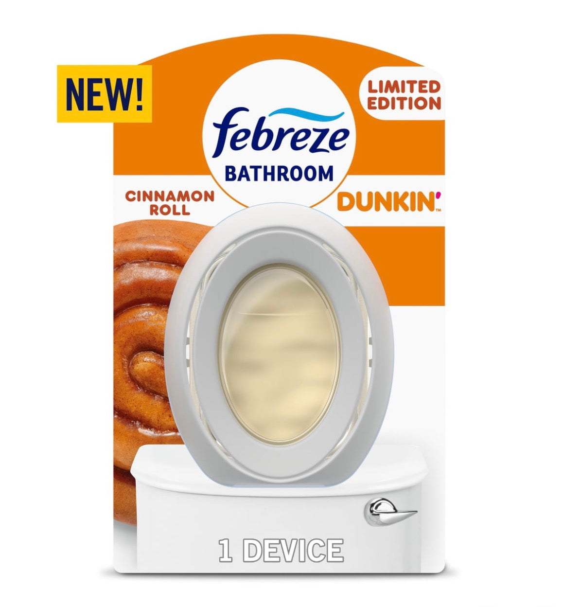 Febreeze Dunkin’ Air Diffuser - Cinnamon Roll (STOCK RESERVATION)