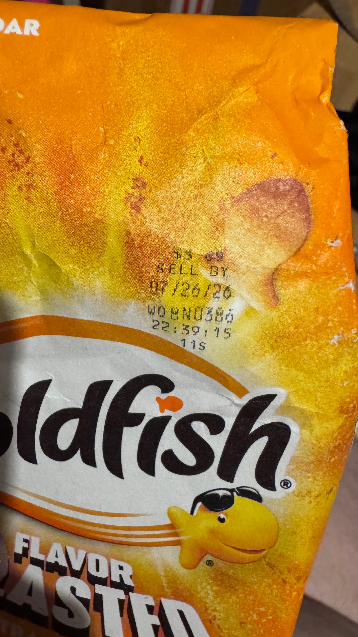 Goldfish Crackers - Blasted Xtra Cheddar