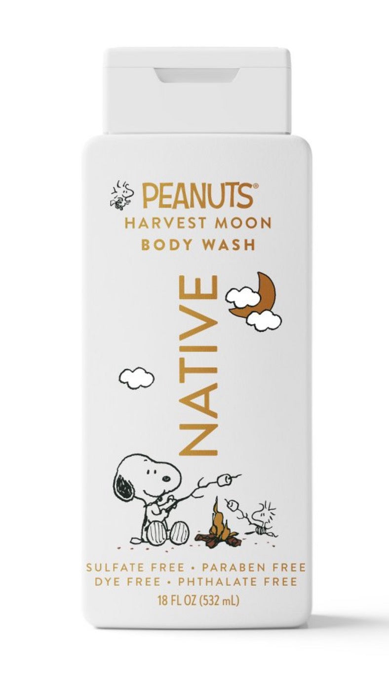Native X Peanuts Body Wash (532ml) - Harvest Moon