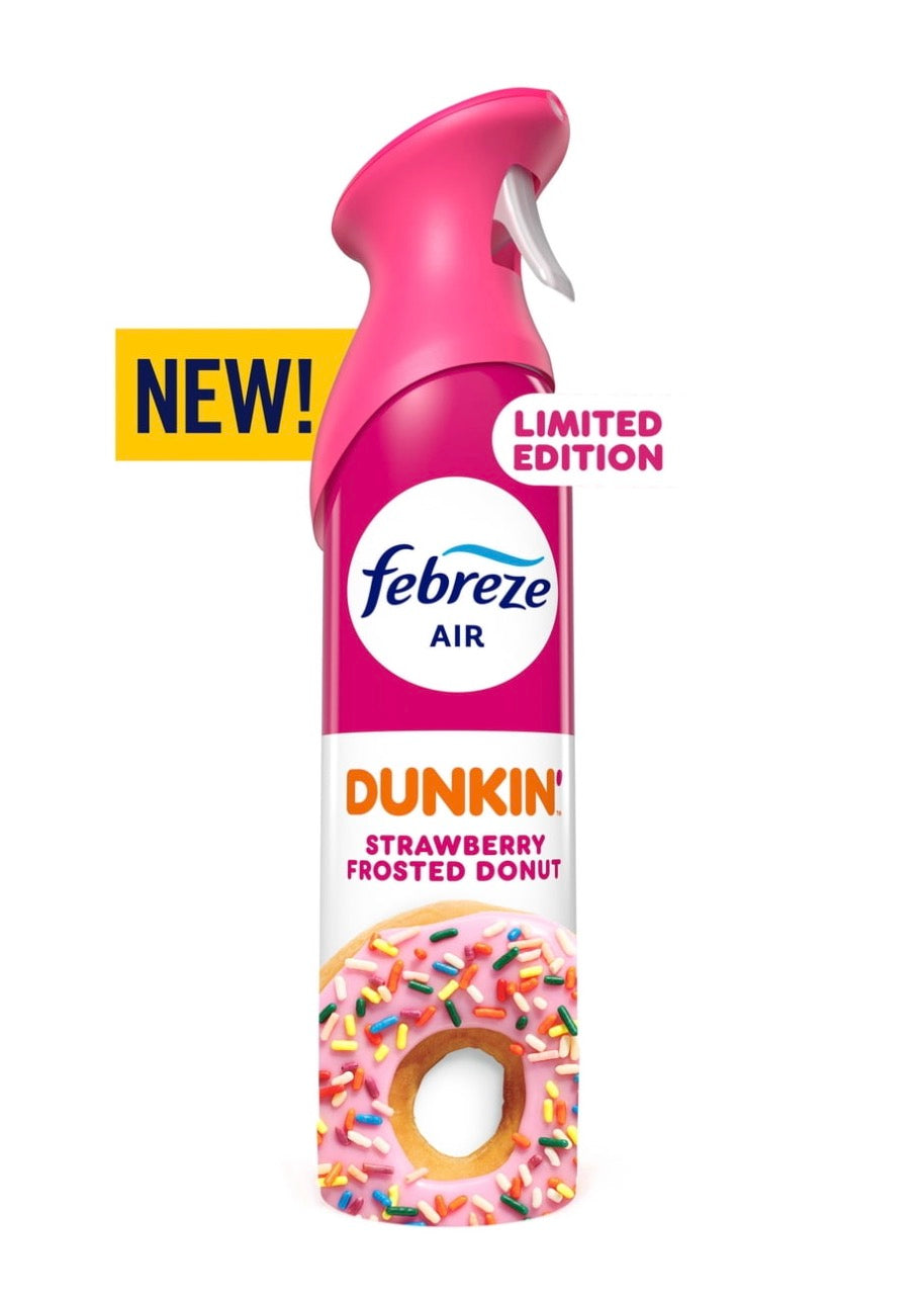 Febreeze Dunkin’ Strawberry Frosted Donut Room Spray