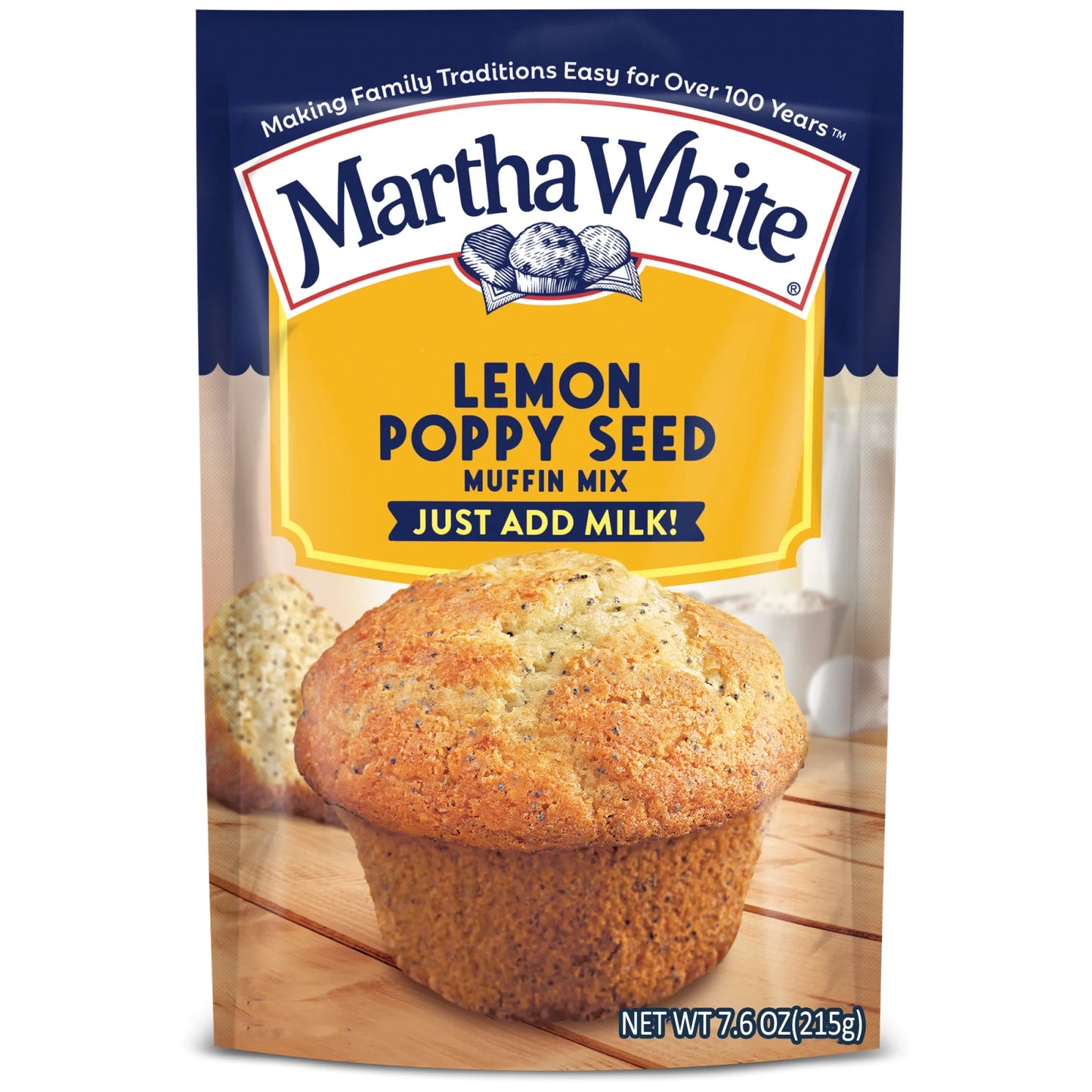 Martha White Muffin Mix - Lemon & Poppy Seed