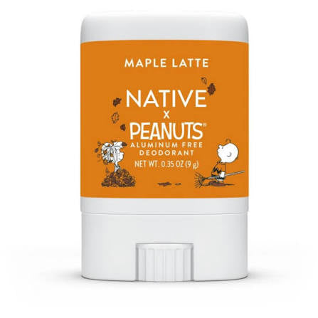 Native X Peanuts Deodorant (Travel) - Maple Latte