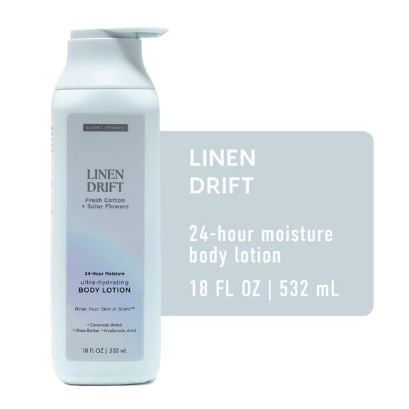 Scent Theory Body Lotion - Linen Drift (STOCK RESERVATION)
