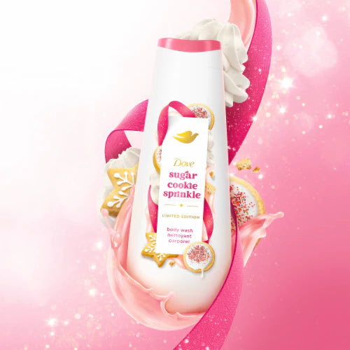 Dove Holiday Treats Body Wash 600ml - Sugar Cookie Sprinkle (Old Packaging)