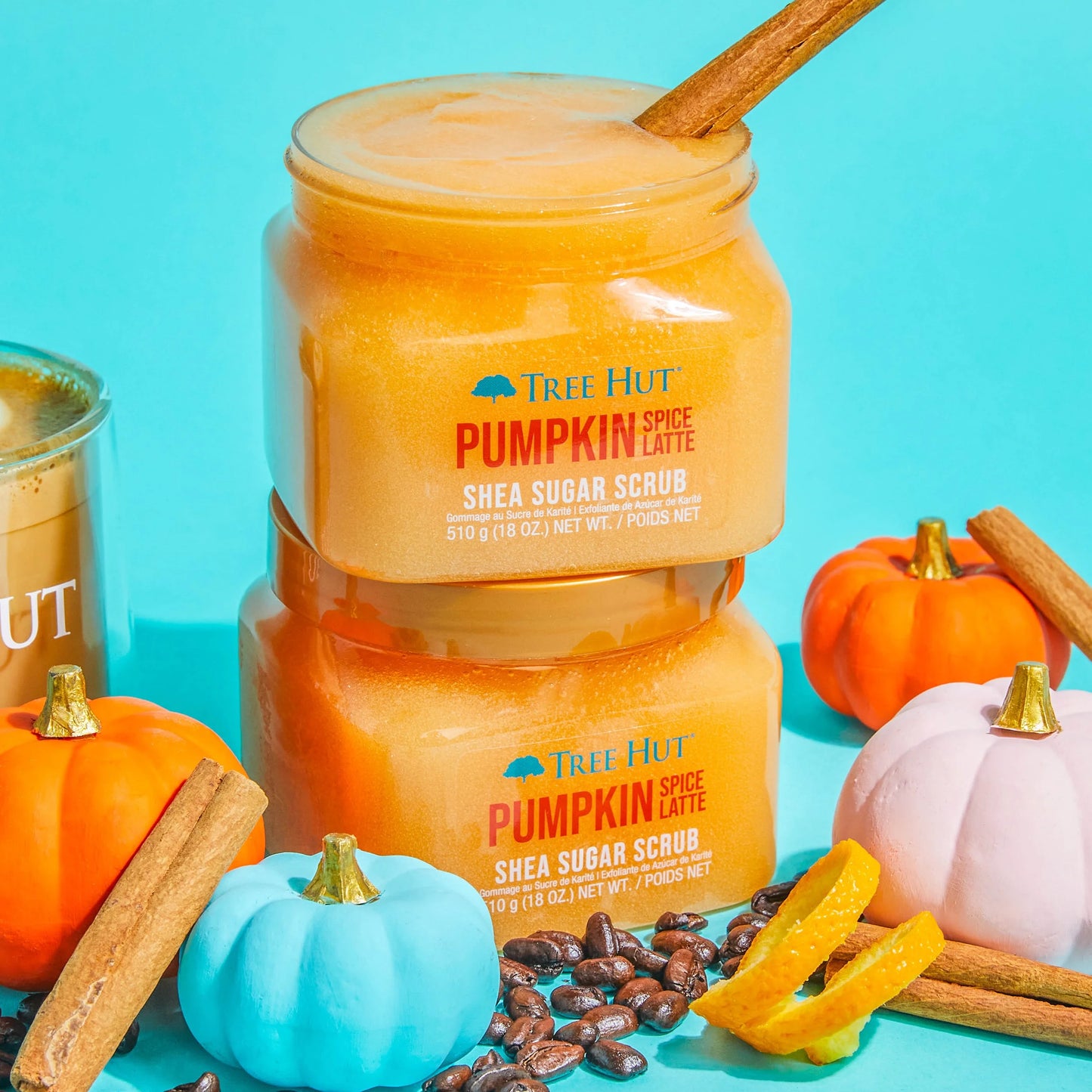 Tree Hut Shea Body Scrub - Pumpkin Spiced Latte