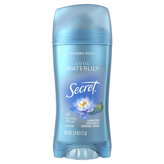 Secret Deodorant (Solid) - Cool Waterlily