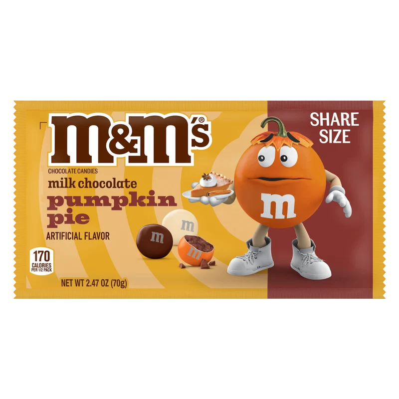 M&Ms (70g) - Pumpkin Pie