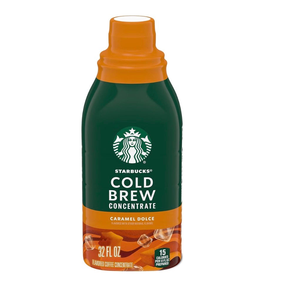 Starbucks Cold Brew Concentrate (950ml) - Caramel Dolce