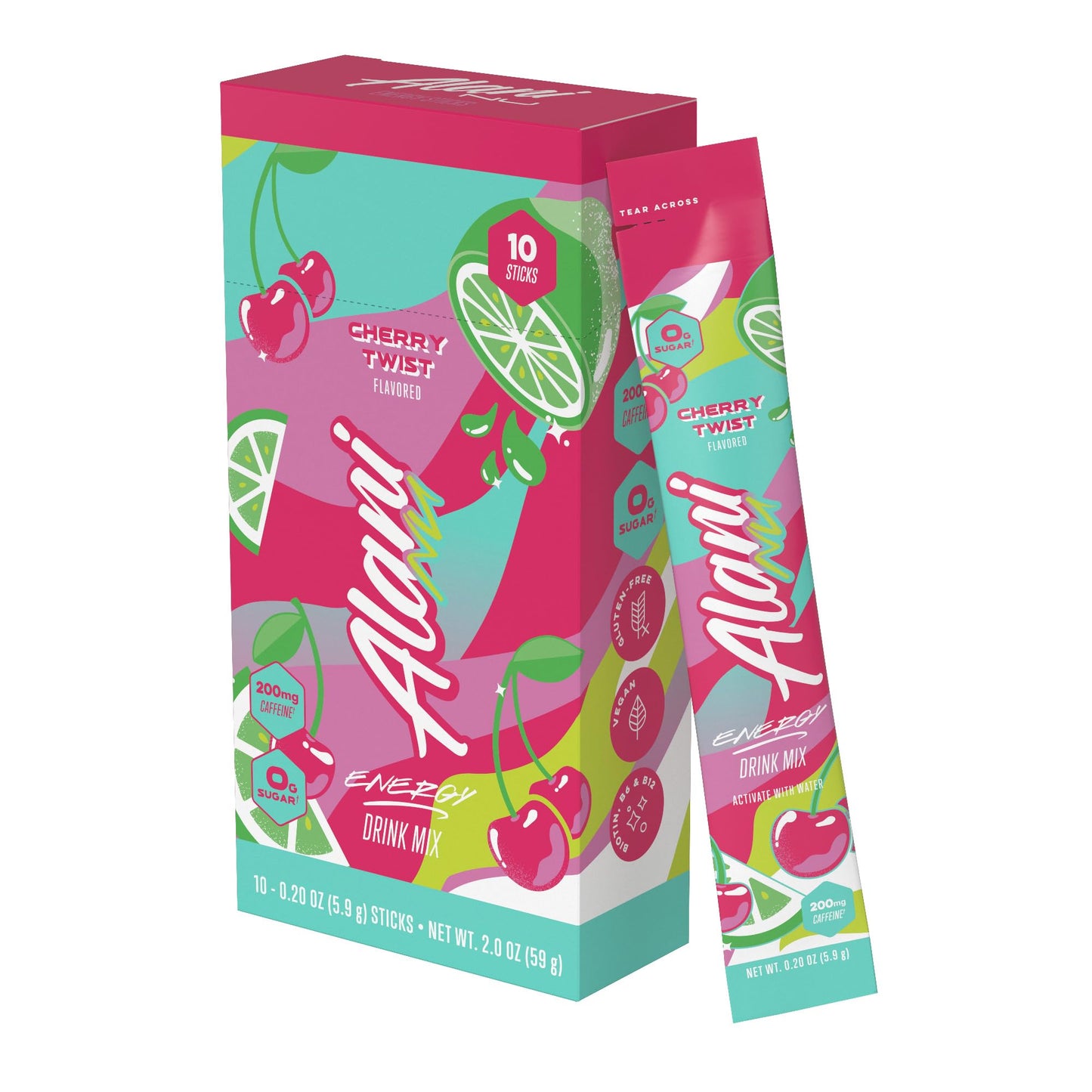 Alani Nu Energy Sticks 10ct - Cherry Twist