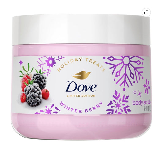 Dove Holiday Treats Body Scrub (298ml) - Winter Berries