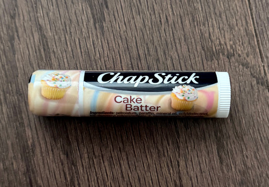 Chapstick Lip Balm - Cake Batter