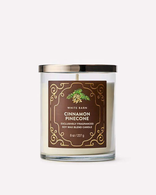 Bath & Body Works Single-Wick Candle - Cinnamon Pinecone