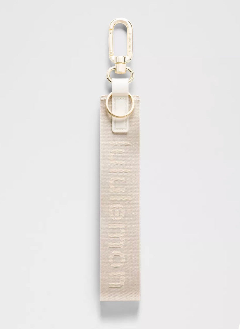Lulu Lemon Never Lost Keyring