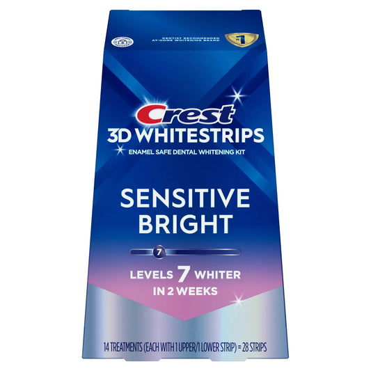 Crest 3D Whitestrips - Sensitive Bright (12ct)