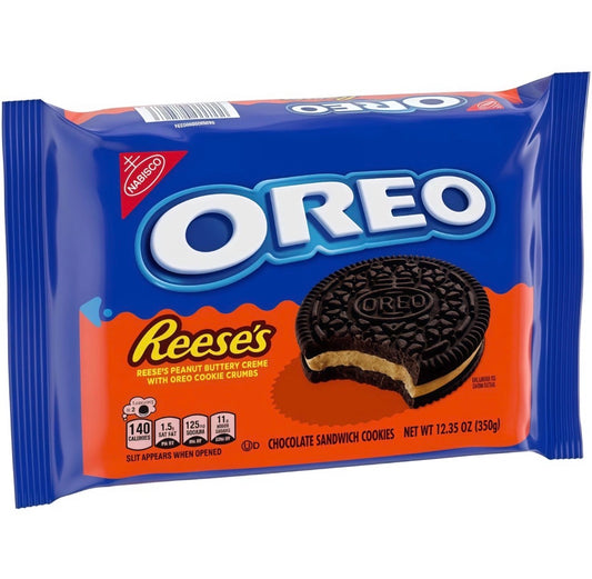 Oreo’s Reese’s Peanut Butter Crème Cookies