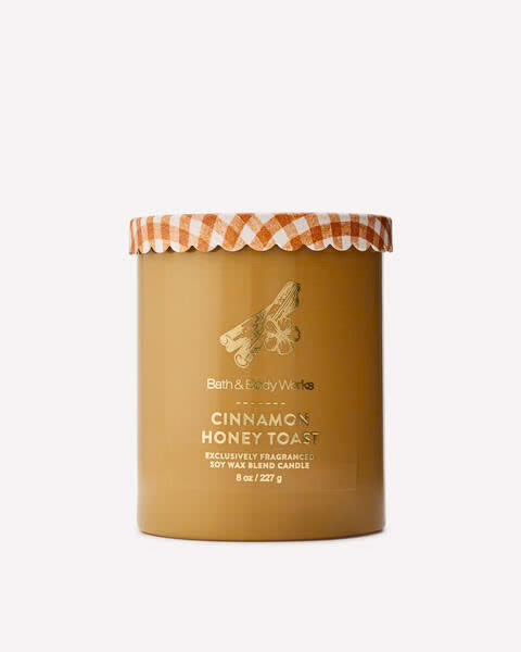 Bath & Body Works Single-Wick Candle - Cinnamon Honey Toast