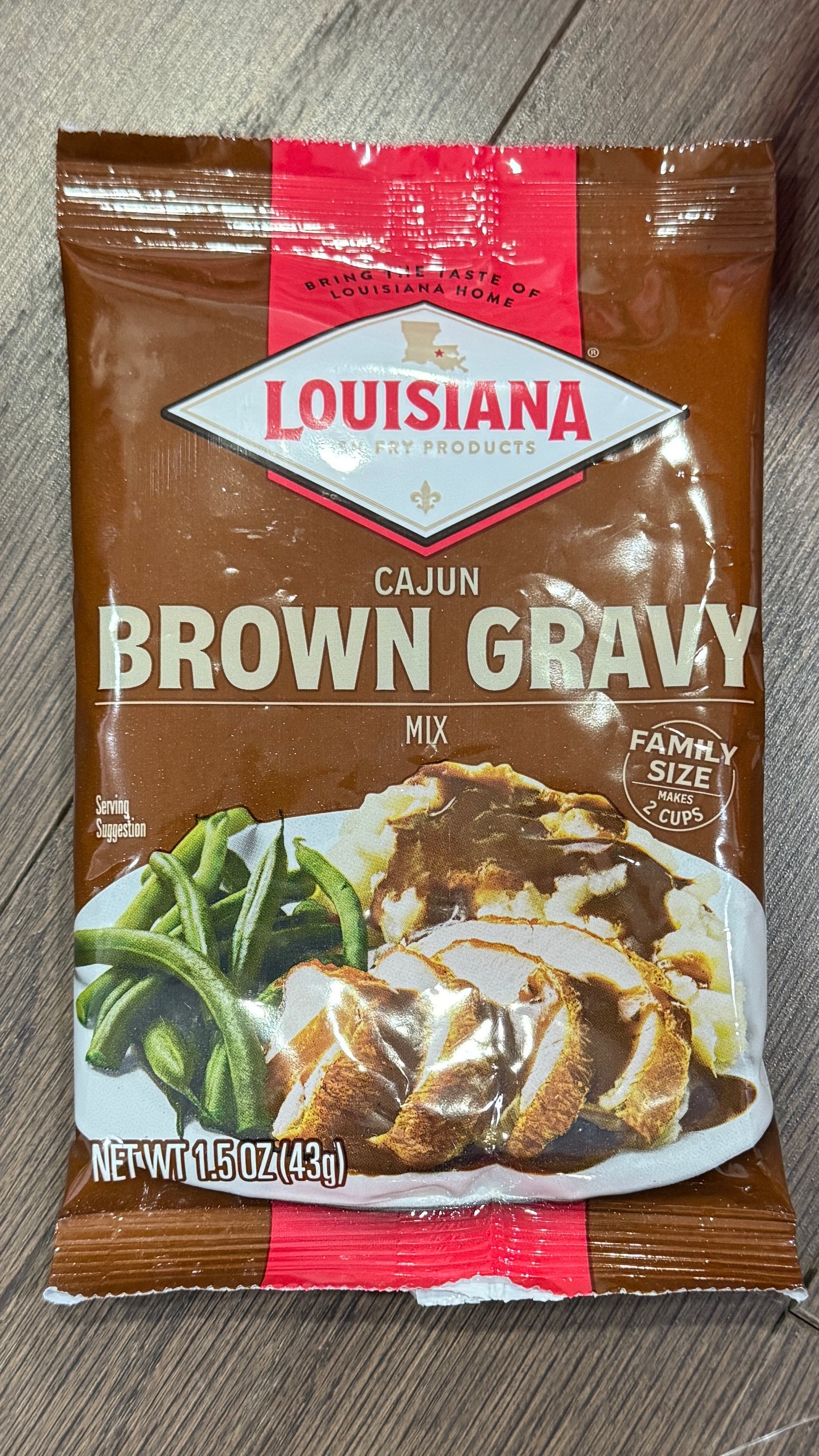Louisiana Cajun Brown Gravy Mix