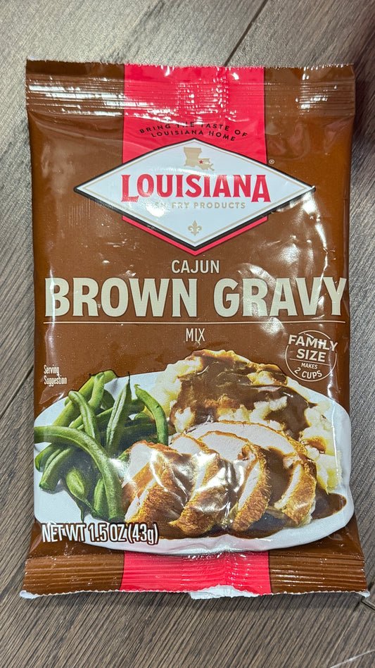 Louisiana Cajun Brown Gravy Mix