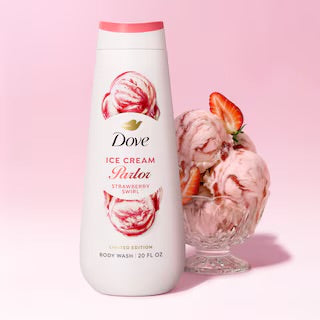 Dove Ice Cream Parlour Body Wash - Strawberry Swirl