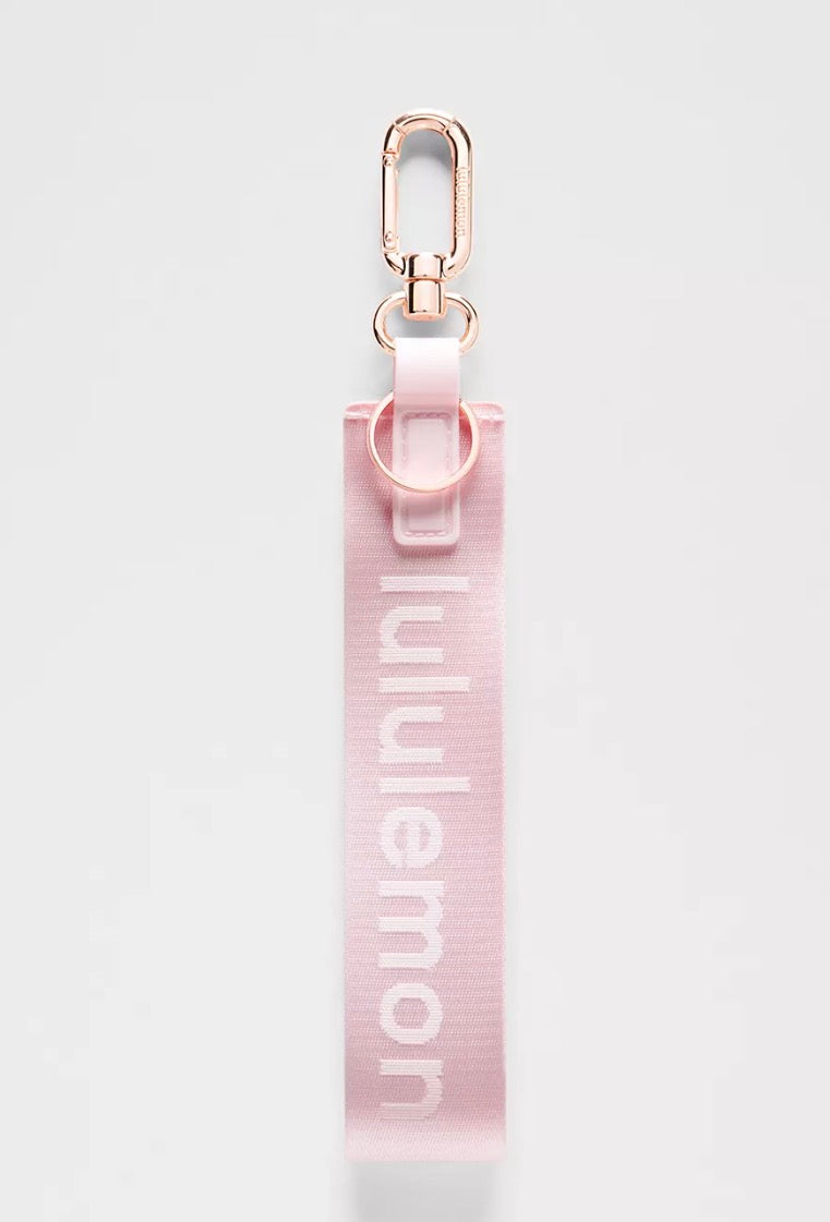 Lulu Lemon Never Lost Keyring