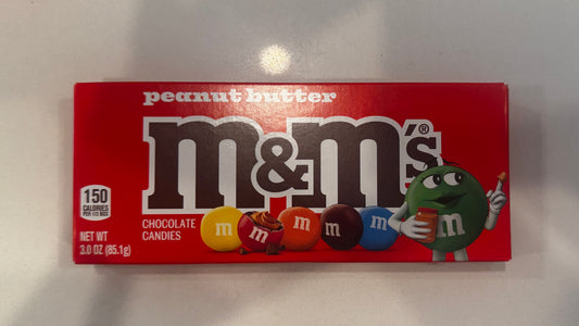 M&M Peanut Butter Box